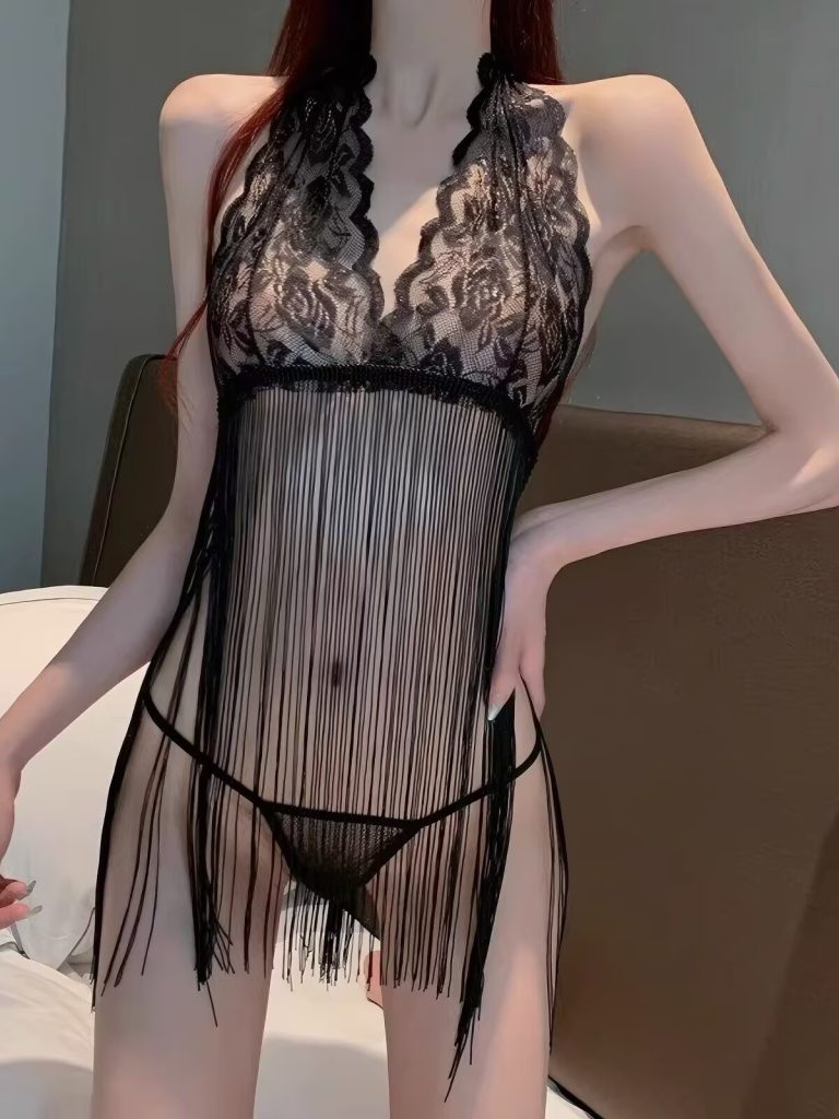 Lace camisole dress